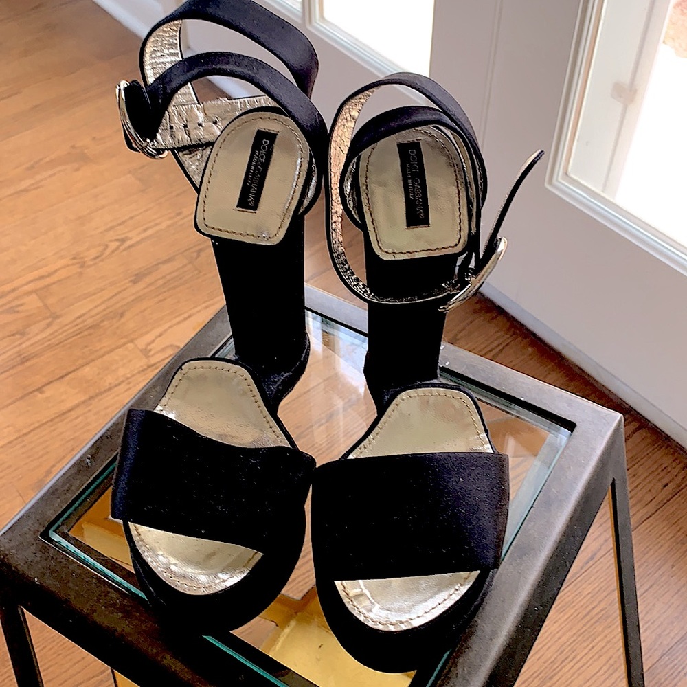 Dolce & Gabbana platform wedges